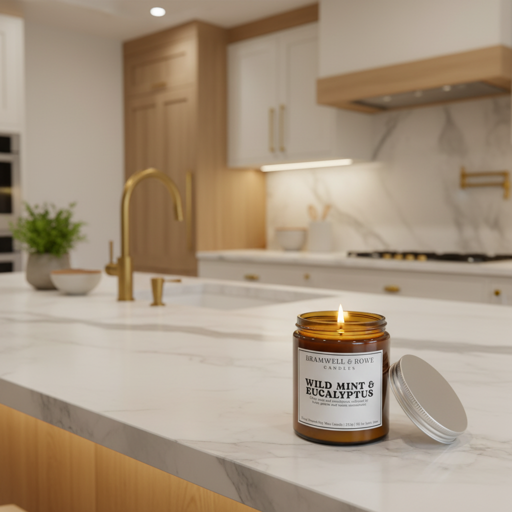 Luxury Kitchen Candle No Smoke